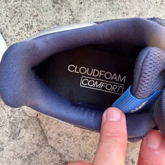 Adidas blue Cloudform Comfort sneakers, size 10.5 - Picture 9 of 10